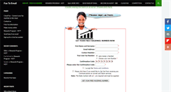 Desktop Screenshot of faxtoemail.co