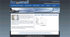 Desktop Screenshot of faxtoemail.co.za
